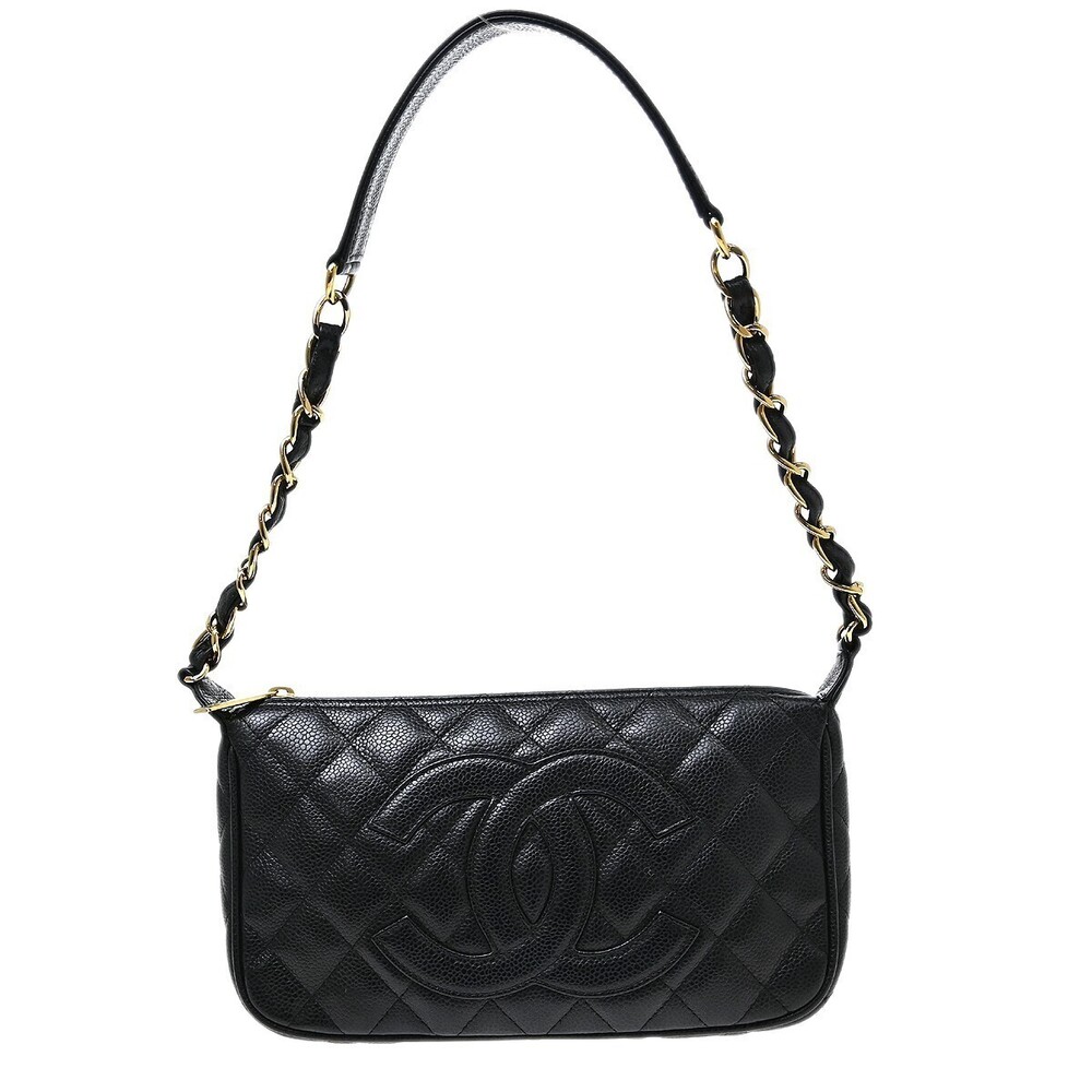 Chanel Timeless CC Chain Quilted Caviar Medium